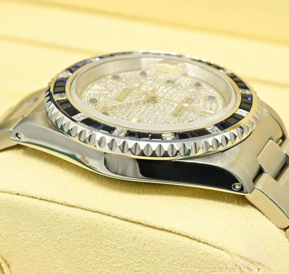 Rolex Submariner Sapphire Iced