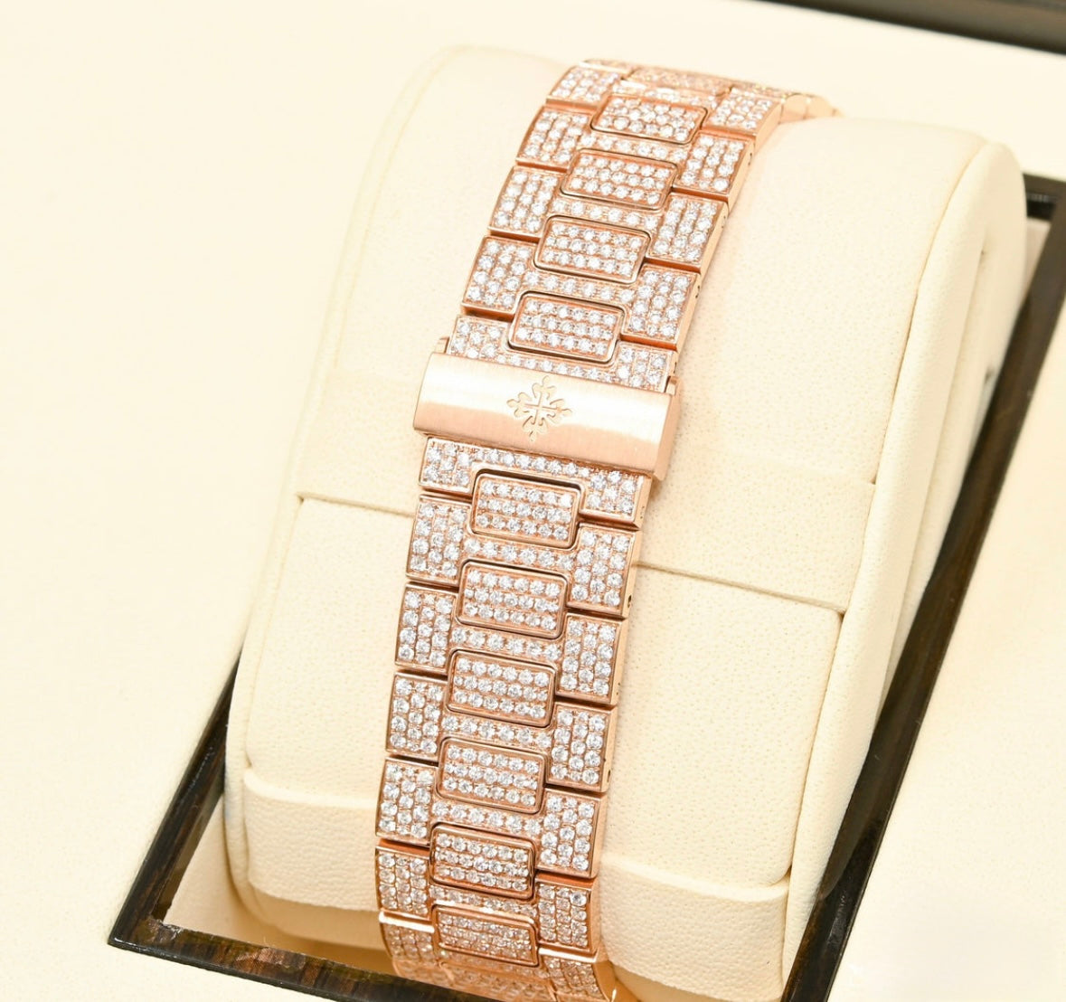Patek Philippe Nautilus Full Iced Everose