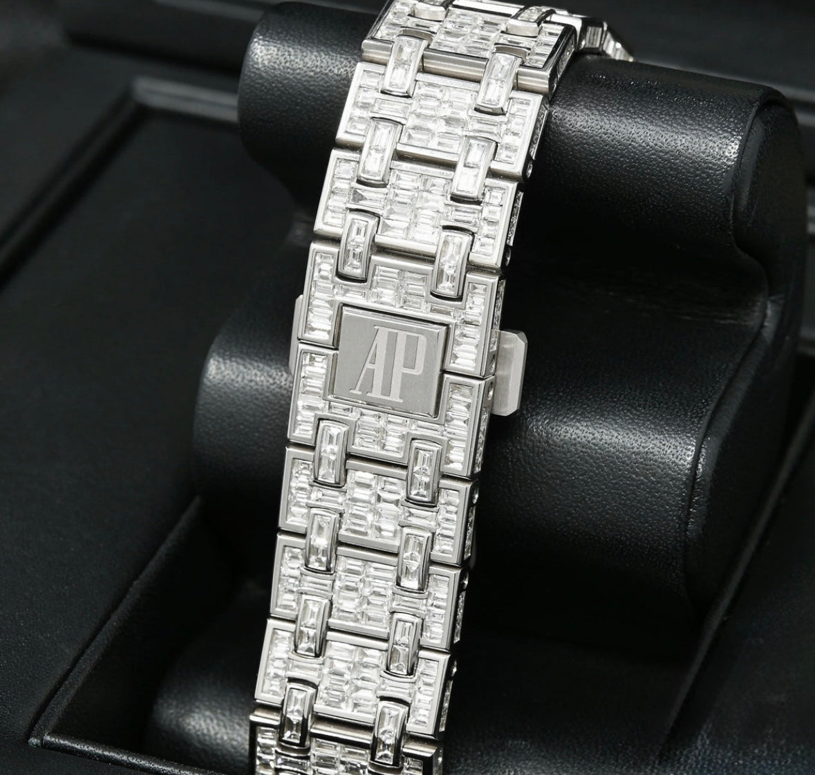 Audemars Piguet Offshore Tourbillon Full Iced Emerald Cut