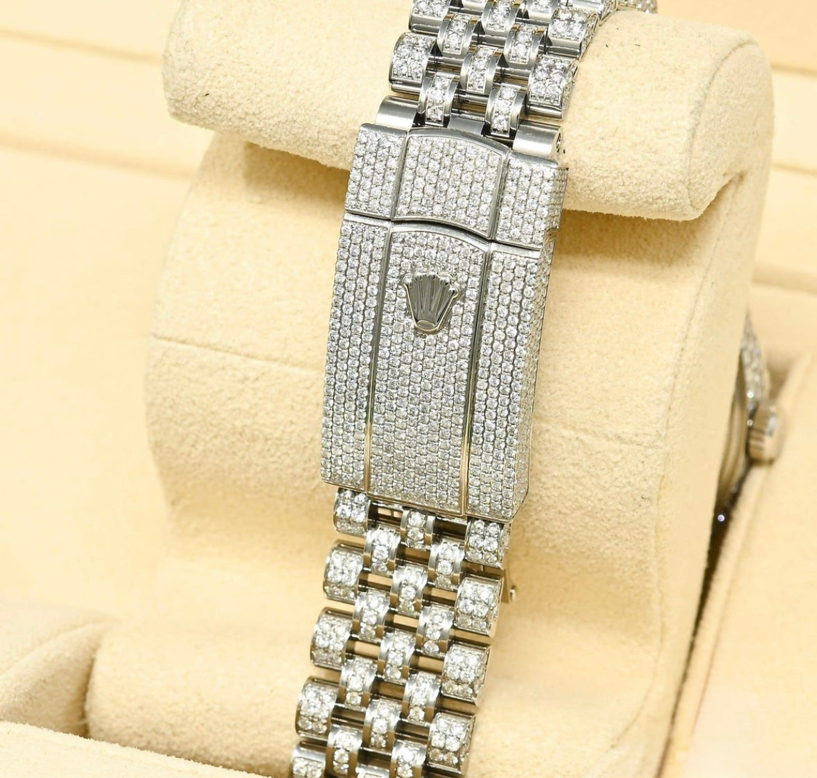 Rolex Datejust Jubilee Honeycomb Red Arabic