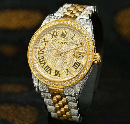 Rolex Lady-Datejust Iced Out