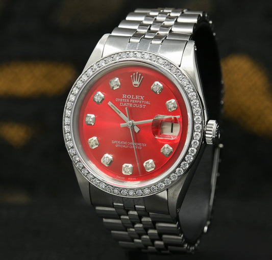 Rolex Datejust Rouge Classic Iced