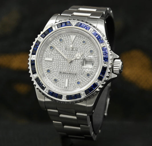 Rolex Submariner Sapphire Iced