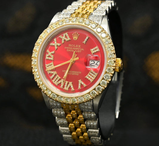 Rolex Datejust Rouge Jubilee Iced