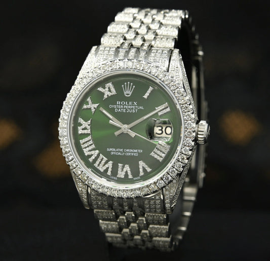Rolex Datejust Iced Out