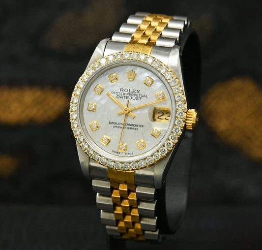 Rolex Lady-Datejust White Mother of Pearl
